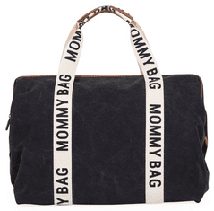 Childhome Prebaľovacia taška Mommy Bag Canvas Black