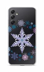 TopQ Kryt Samsung A34 Snowflake 93170