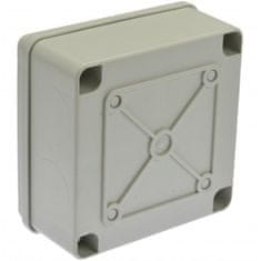 sapro Plastová inštalačná krabica hermetická S-BOX 116, 100x100x50mm IP65
