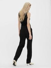 Vero Moda Dámske nohavice VMZELDA Straight Fit 10261257 Black (Veľkosť 34/30)