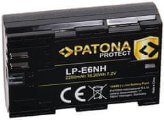 PATONA batéria pre foto Canon LP-E6NH 2400mAh Li-Ion Protect EOS R5/R6