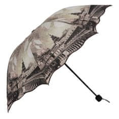 VIRGINA Štýlový dáždnik Traveler, hnedý