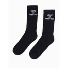 OMBRE Pánske ponožky GWENDA čierne MDN19592 39-42