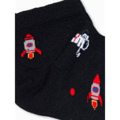 OMBRE Pánske ponožky LALA čierne MDN20608 39-42