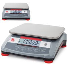shumee Profesionálna priemyselná stolová váha s batériou RANGER 3000 15kg / 0,5g - OHAUS R31P15