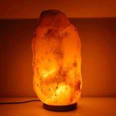 Topsauna Soľná lampa z himalájskej ružovej soli 8 - 10 kg, voľne stojaca