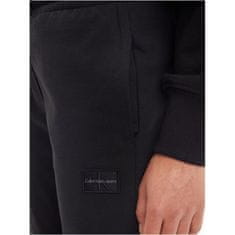 Calvin Klein Nohavice čierna 196 - 200 cm/27/28 Badge Cuffed