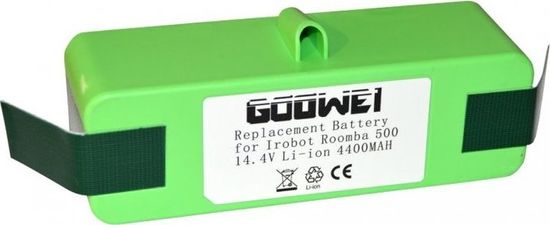 4DAVE Baterie iRobot Roomba 500, 600, 700, 800, 900 - LiION 4400mAh