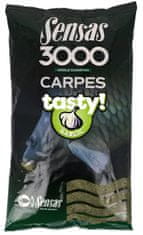 Sensas Kŕmičková zmes 3000 Carp Tasty Garlic 1kg