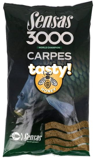 Sensas Kŕmna zmes 3000 Carp Tasty Honey 1kg