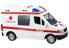 Lean-toys Ambulancia auto Ambulancia efekty hry svetlá