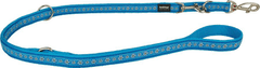 RED DINGO Prepínacie vodítko COSMOS s kvietkami modré 20 mm modrá