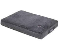 Obojstranný matrac pre psa MILOS sivý S sivá