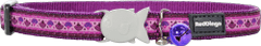 RED DINGO Nylonový obojok pre mačku karneval fialový