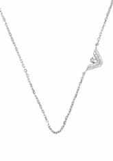 Emporio Armani Luxusný oceľový náhrdelník s logom EG3478040