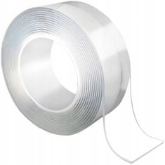 Malatec  Obojstranná NANO lepiaca páska transparentná 30 mm x 3 m