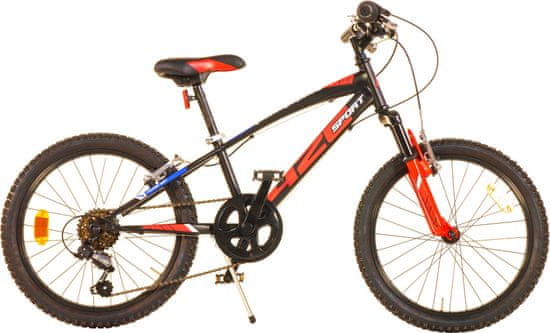 Aurelia 420 Sport bicykel, 20", 27 cm, čierna