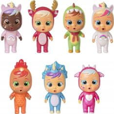 TM Toys Cry Babies Magic Tears Fantasy Paci domček - svetlo ružový