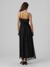 Vero Moda Dámske šaty VMSMILLA Regular Fit 10289487 Black (Veľkosť S)