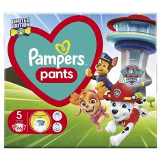 Pampers Plienky nohavičkové Active Baby Pants Paw Patrol veľ. 5 (12-17 kg) 66 ks