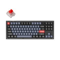 Keychron V3 QMK Mechanická klávesnica Frosted Black, Keychron K Pro Red, Fully Assembled Knob V3-C1