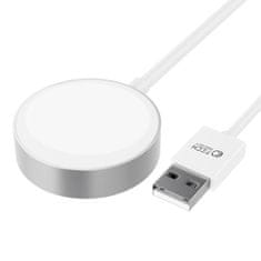 Tech-protect Ultraboost USB magnetická nabíjačka na Apple Watch 1.2m, biela