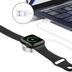 Tech-protect Ultraboost USB magnetická nabíjačka na Apple Watch 1.2m, biela