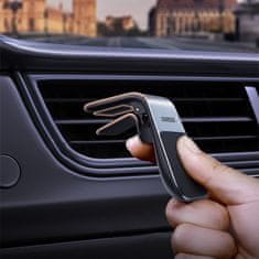 Ugreen LP290 magnetický držiak na mobil do auta, strieborný