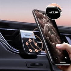 Ugreen LP290 magnetický držiak na mobil do auta, strieborný
