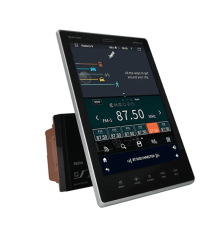 Podofo 9,5" Android autorádio Tesla Style otočná vertikálna obrazovka Smart System Stereo prijímač GPS multimediálny prehrávač Head Unit