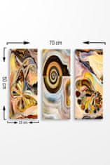 Wallity Súprava obrazov ABSTRACT NATURE 70 x 50 cm 3 kusy