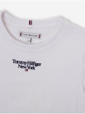 Tommy Hilfiger Biele dievčenské tričko Tommy Hilfiger 140
