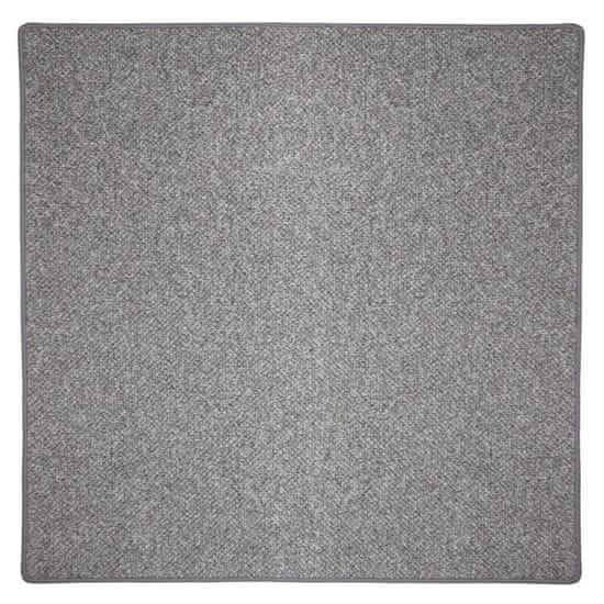Vopi Kusový koberec Wellington sivý štvorcový