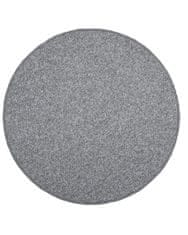 Vopi Kusový koberec Wellington sivý kruh 57x57 (priemer) kruh