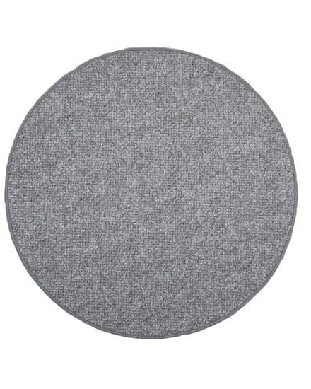 Vopi Kusový koberec Wellington sivý kruh