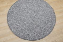 Vopi Kusový koberec Wellington sivý kruh 57x57 (priemer) kruh