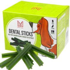 Mersjo Dentálny snack pre psy Dental Sticks S 28 ks.