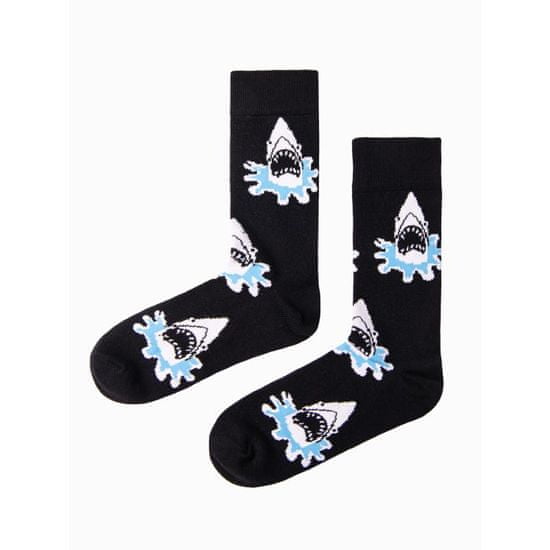 OMBRE Pánske ponožky biele U240-3 MDN121550 39-42