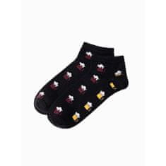 OMBRE Pánske ponožky V24 U177-2 čierne MDN121568 39-42