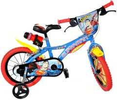 DINO Superman chlapčenský bicykel, 16", 27 cm