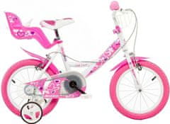 DINO Little Heart dievčenský bicykel, 14"