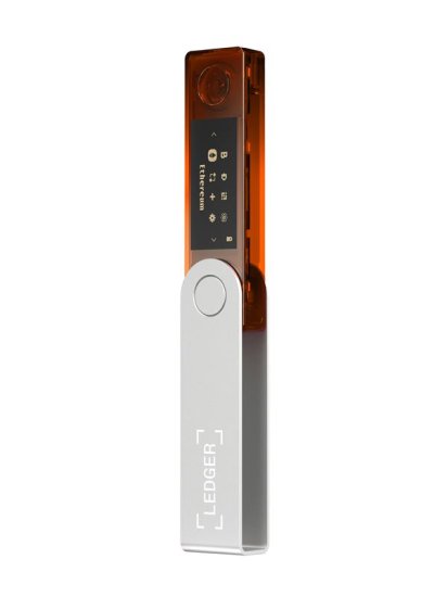 Ledger Nano X Orange Transparent LEDGERNANOXOT