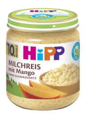 HiPP BIO Mliečna ryža s mangom 6 x 200 g, od 10. mesiaca
