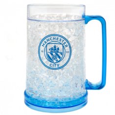 FOREVER COLLECTIBLES Pohár na pivo MANCHESTER CITY Freezer Mug