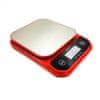 WH-B28 Red USB kuchynská vodeodolná váha do 10kg / 1g červená