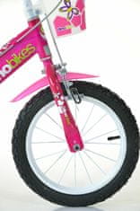 Dino bikes Detský bicykel 14" 146R - ružový 2017