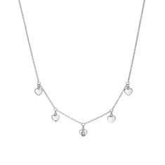 Hot Diamonds Romantický strieborný náhrdelník s diamantom Most Loved DN160/DN162 (Rozmer 40 - 45 cm)