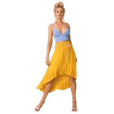 Och Bella Dámska sukňa ALICIA žltá TW-SD-BI-81816.13_351342 M