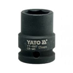YATO 1/2" šesťhranná nástrčná hlavica 17 mm CrMo
