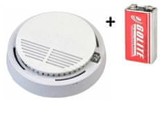 Secutek Požiarny hlásič a detektor dymu VIP-909 EN14604 + 9V batéria zadarmo